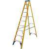 10 step ladder tread ring werner yellow blue height electrician ladder avernaco