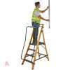 Youngman Wernerco Werner Mega step Megastep Safety Ladder Platform Data Engineer ladder Specialist Fibreglass Fiberglass