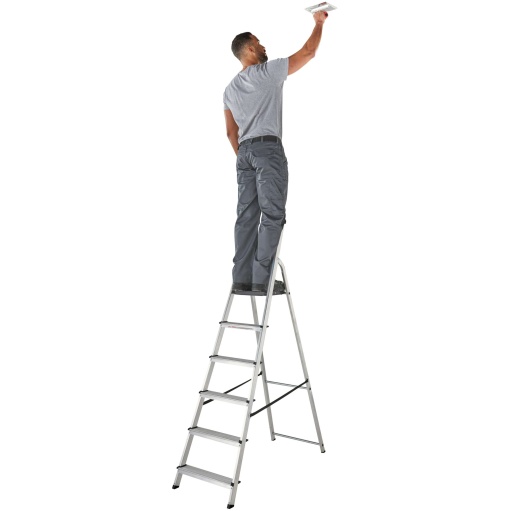 Man Avernaco 5 step ladder ali folding Werner DIY