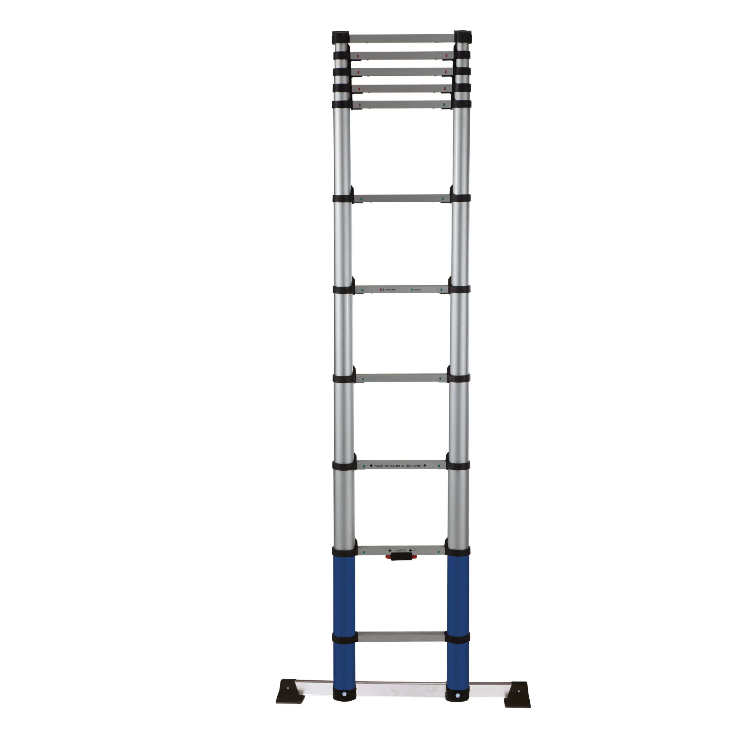 Werner 87032 Telescopic 3.2m Extension Ladder for sale online 