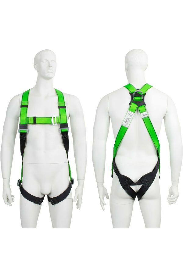 fall-arrest-harness-with-rear-dorsal-attachment-point single point harness mewp aressta aresta xenith big harness all purpose training harness cherry picker cage basket lift nifty lift werner avernaco