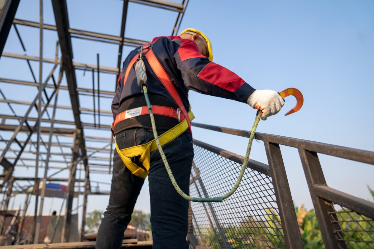 Scaffolder Harness Working at Height Safety