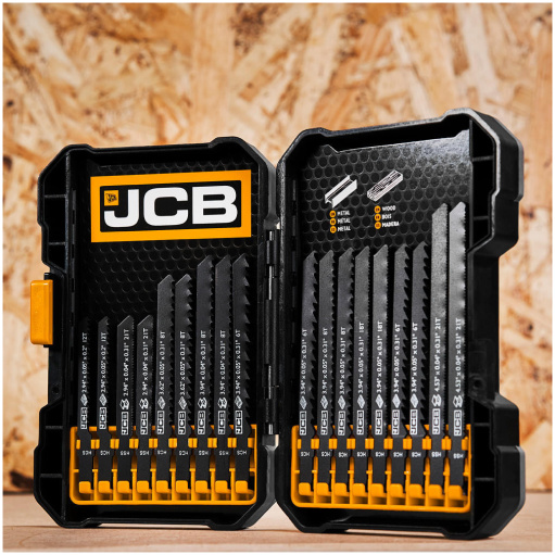 JCB 18 Piece Jigsaw Blade Kit | JCB-PTA-JS18