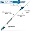 Hyundai 20V Li-Ion Cordless Pole Hedge Trimmer - Long Reach Battery Powered Pole Trimmer | HY2191