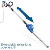 Hyundai 550W 450mm Long Reach Corded Electric Pole Hedge Trimmer/Pruner | HYPHT550E