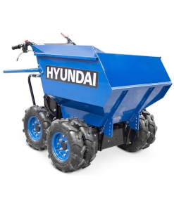 Hyundai 196cc 4-Wheel Drive 500kg Payload Mini Dumper / Power Barrow | HYMD500