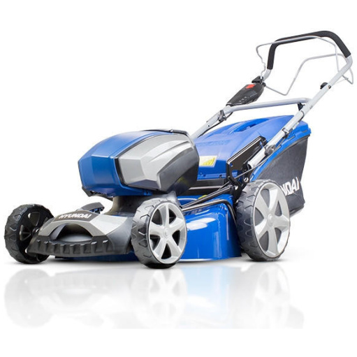 Hyundai 18"/45cm Cordless 80v Lithium-Ion Battery Self Propelled Lawnmower with Battery and Charger | HYM80Li460SP