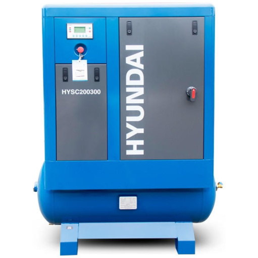 Hyundai 20hp 300 Litre Screw Compressor | HYSC200300