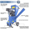 Hyundai 420cc 102mm Petrol 4-Stroke Garden Wood Chipper Shredder Mulcher | HYCH1400