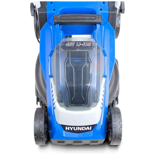 Hyundai 40V Lithium-Ion Cordless Battery Powered Roller Lawn Mower 33cm Cutting Width With Battery and Charger | HYM40LI330P