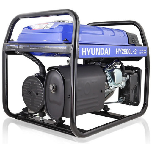 Hyundai HY2800L-2 2.2kW / 2.75kVa 3000rpm Petrol Site Generator