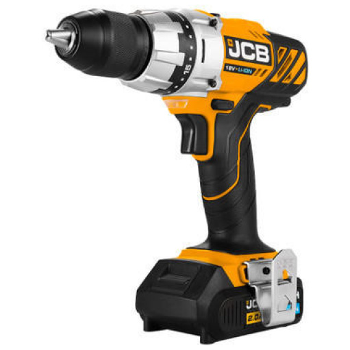 JCB 18V Impact Driver with 4.0Ah Lithium-ion Battery and 2.4A Charger | JCB-18ID-4XB