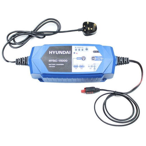 Hyundai HYSC-15000 SMART Battery Charger 12V/24V