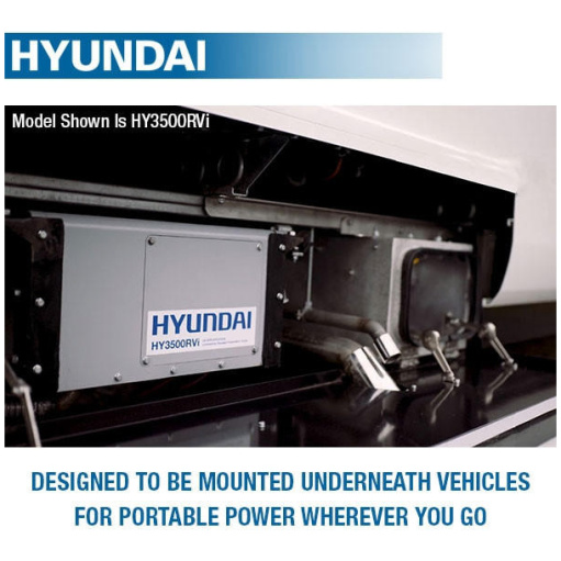 Hyundai  Motorhome RV Petrol Leisure Generator | HY3500RVi