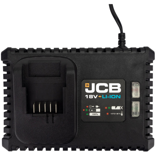 JCB 18V 4A Fast Charger UK Plug | 21-18VSFC