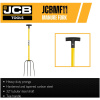 jcb tools JCB Professional Manure Fork 4 Prong T Handle | JCBMF11