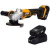 jcb tools JCB 18V Battery Angle Grinder with 2x 2.0Ah Lithium-ion Battery and 2.4A Charger | JCB-18AG-2-V2