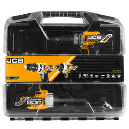 jcb tools JCB 12V Twin Pack 2.0ah batteries in W-Boxx 102 Power Tool Case |  21-12TPK-WB-2