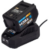 jcb tools JCB 18V Angle Grinder 2x 4.0Ah battery with 2.4A fast charger in W-Boxx 136 power tool case | 21-18AG-4-WB
