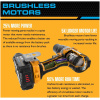 JCB 18V Brushless Battery Drill Driver | 21-18BLDD-B