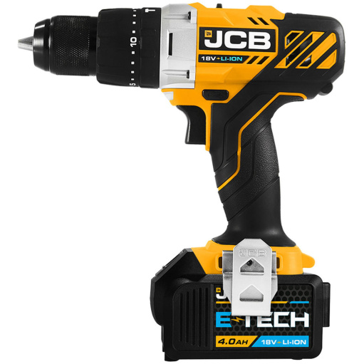 jcb tools JCB 18V Combi Drill 1x 4.0Ah 2.4A charger | 21-18CD-4XB