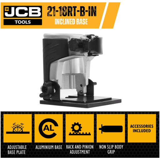 jcb tools JCB Inclined Router Base | 21-18RT-B-IN